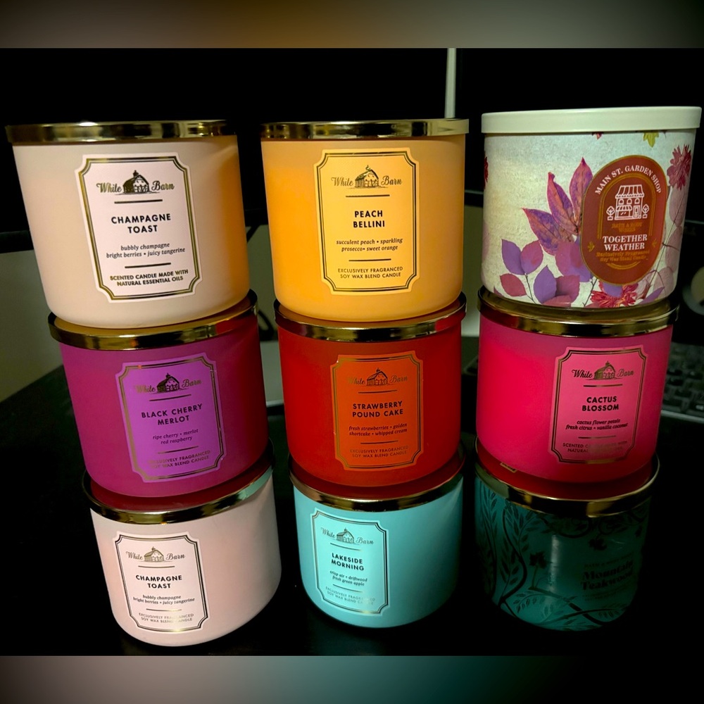 Bath And Body Works 3-Wick Candles